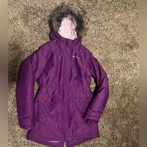 Columbia Girls' Nordic Strider Winter Jacket Sz L (14/16)